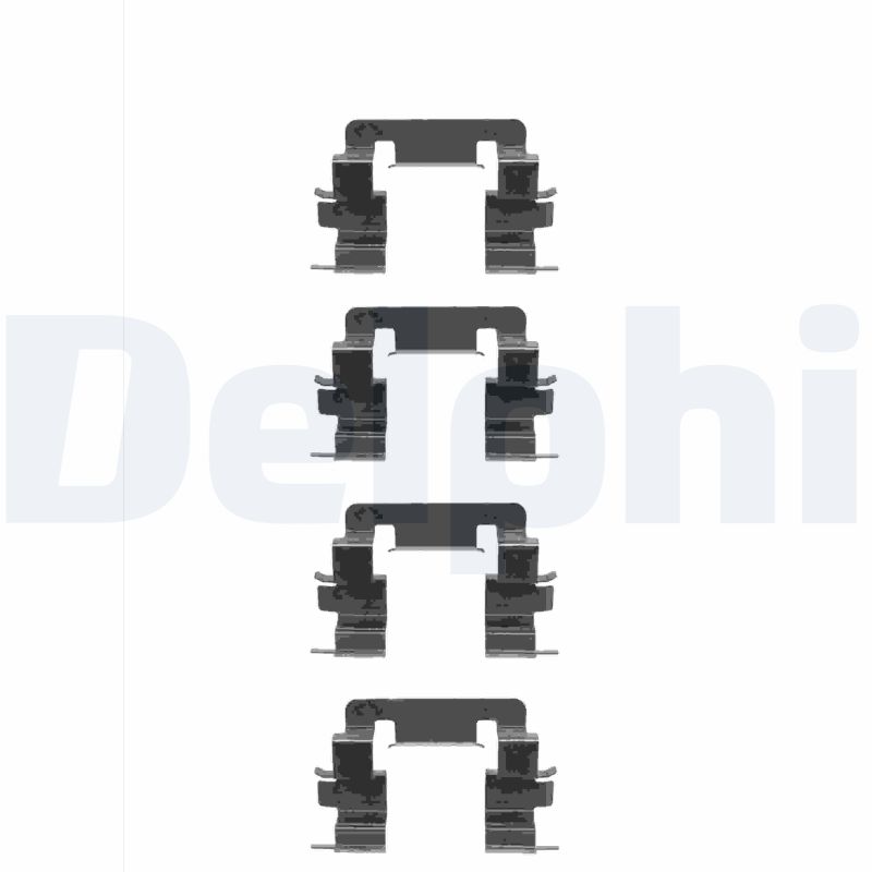 Set accesorii, placute frana LX0346 DELPHI