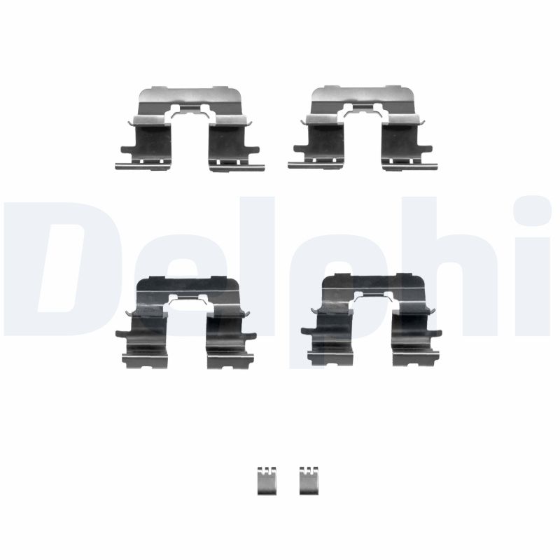 Set accesorii, placute frana LX0350 DELPHI