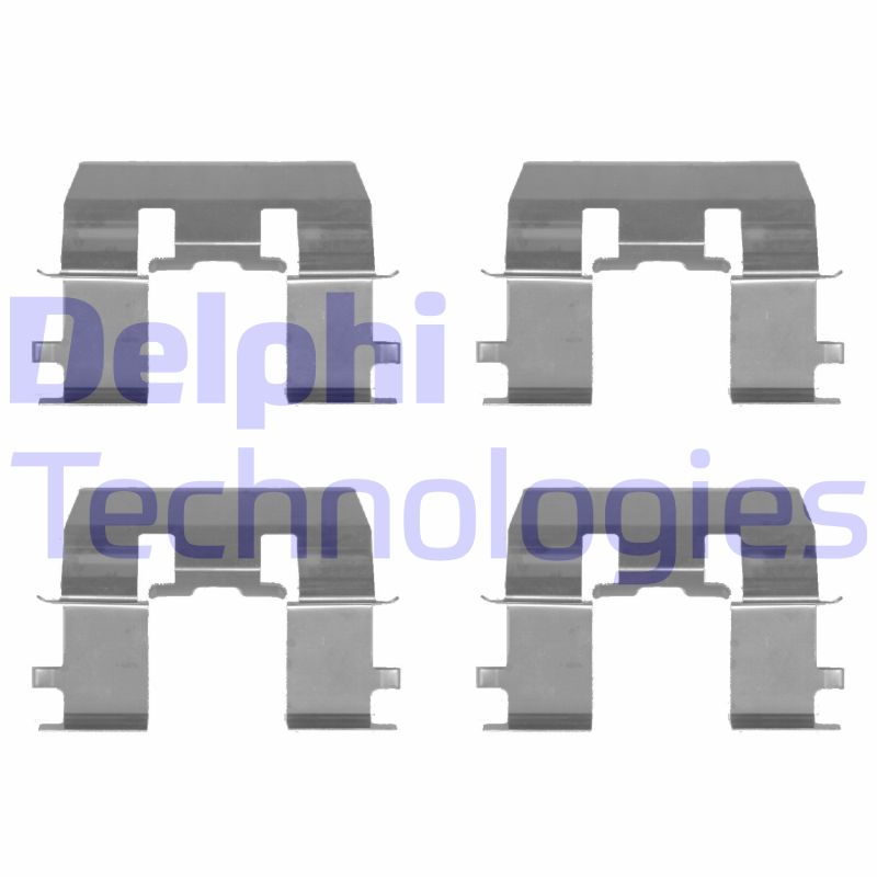 Set accesorii, placute frana LX0368 DELPHI