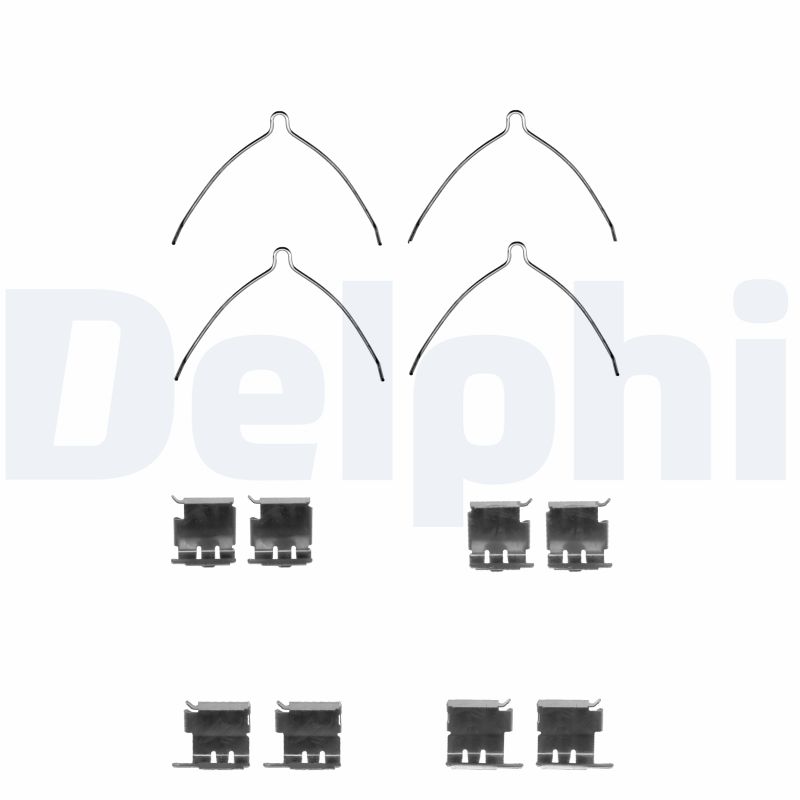 Set accesorii, placute frana LX0373 DELPHI