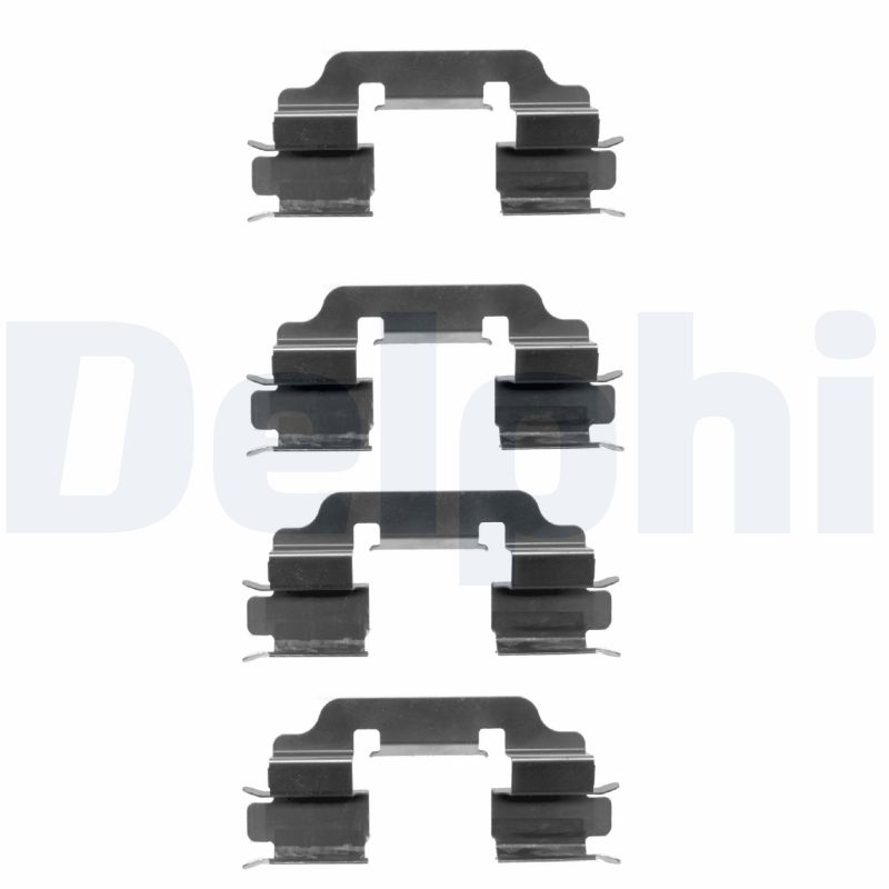 Set accesorii, placute frana LX0377 DELPHI