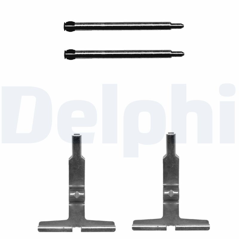 Set accesorii, placute frana LX0382 DELPHI