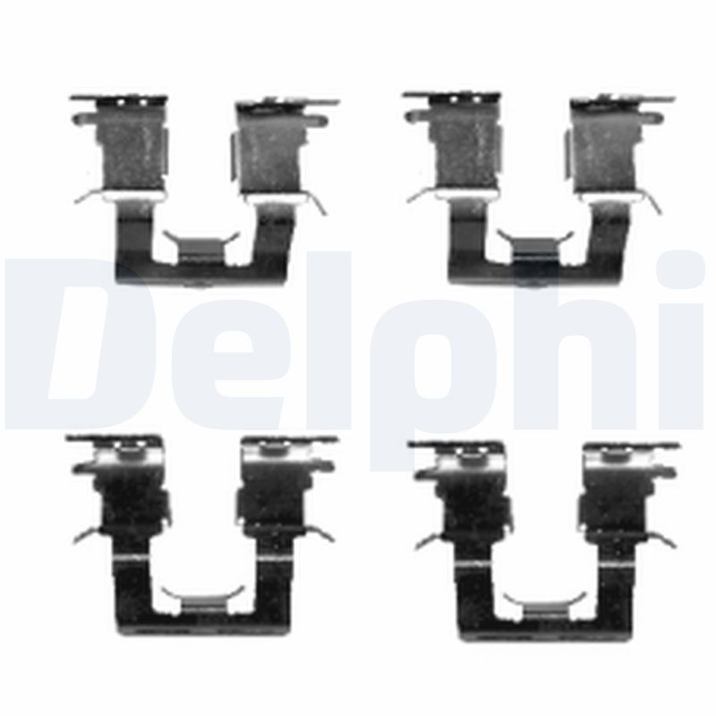 Set accesorii, placute frana LX0388 DELPHI