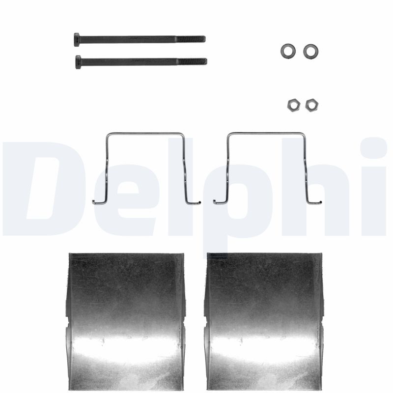 Set accesorii, placute frana LX0391 DELPHI