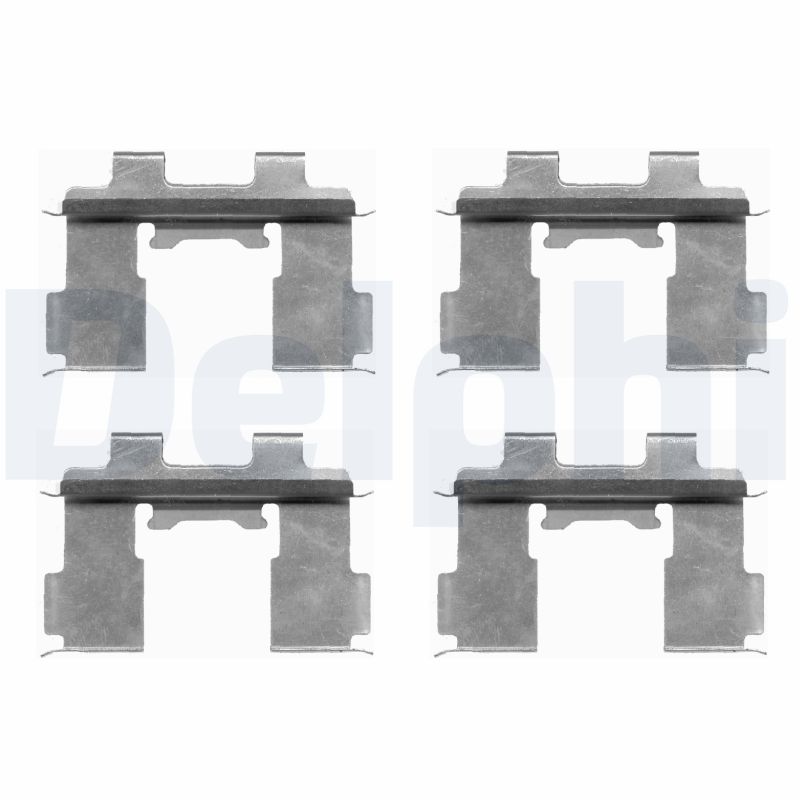 Set accesorii, placute frana LX0392 DELPHI
