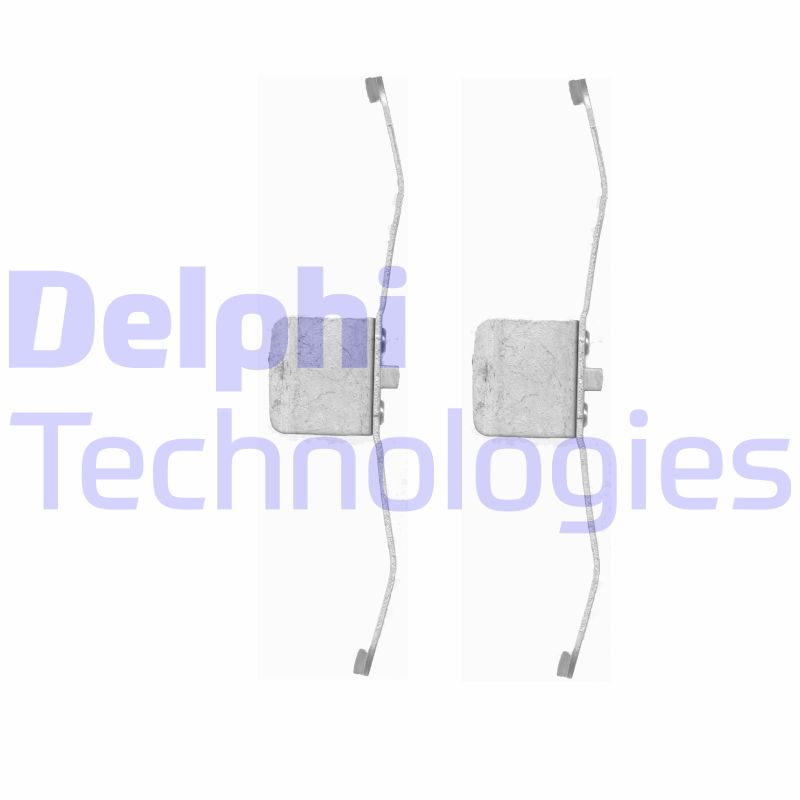 Set accesorii, placute frana LX0395 DELPHI