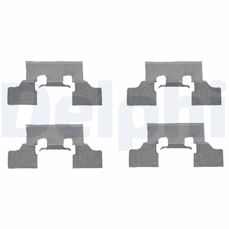 Set accesorii, placute frana LX0401 DELPHI