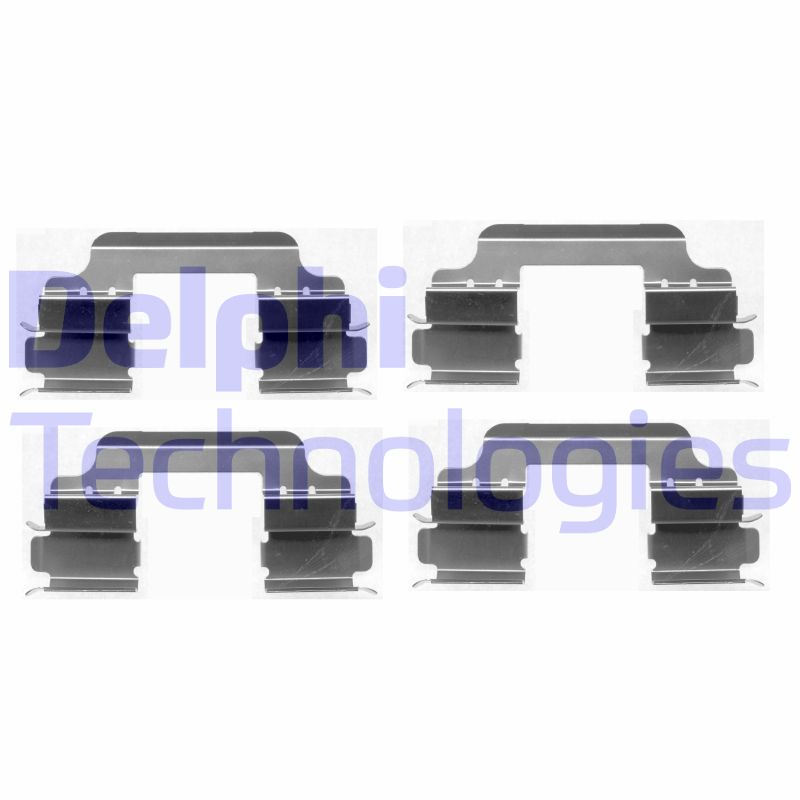 Set accesorii, placute frana LX0405 DELPHI