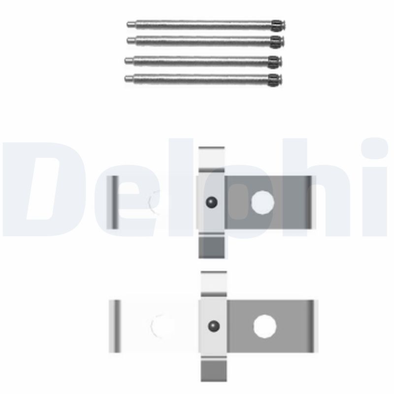 Set accesorii, placute frana LX0408 DELPHI