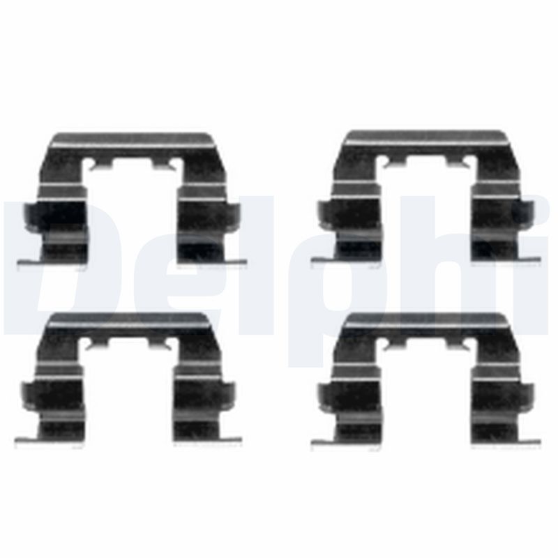 Set accesorii, placute frana LX0411 DELPHI