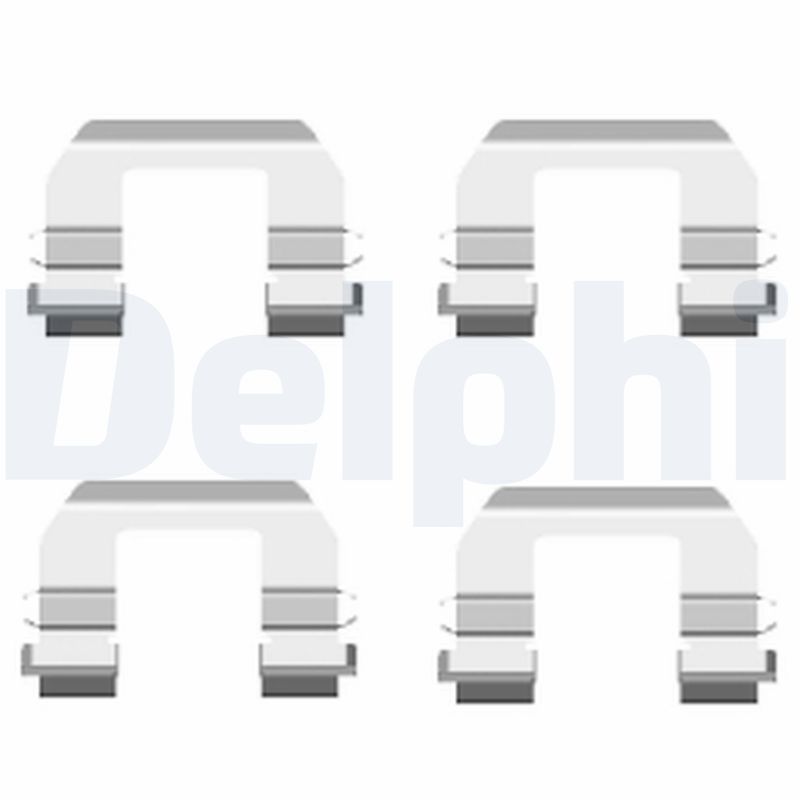 Set accesorii, placute frana LX0415 DELPHI