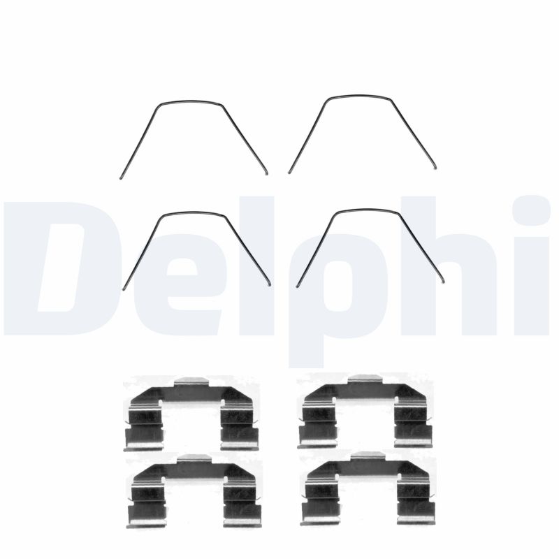 Set accesorii, placute frana LX0421 DELPHI