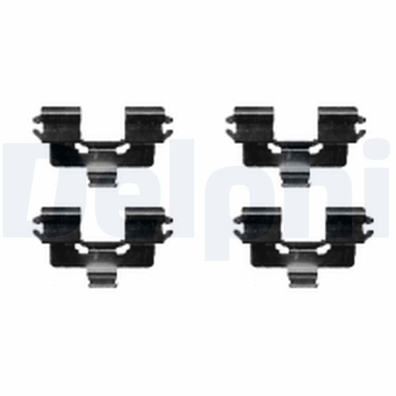 Set accesorii, placute frana LX0422 DELPHI