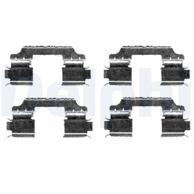 Set accesorii, placute frana LX0426 DELPHI