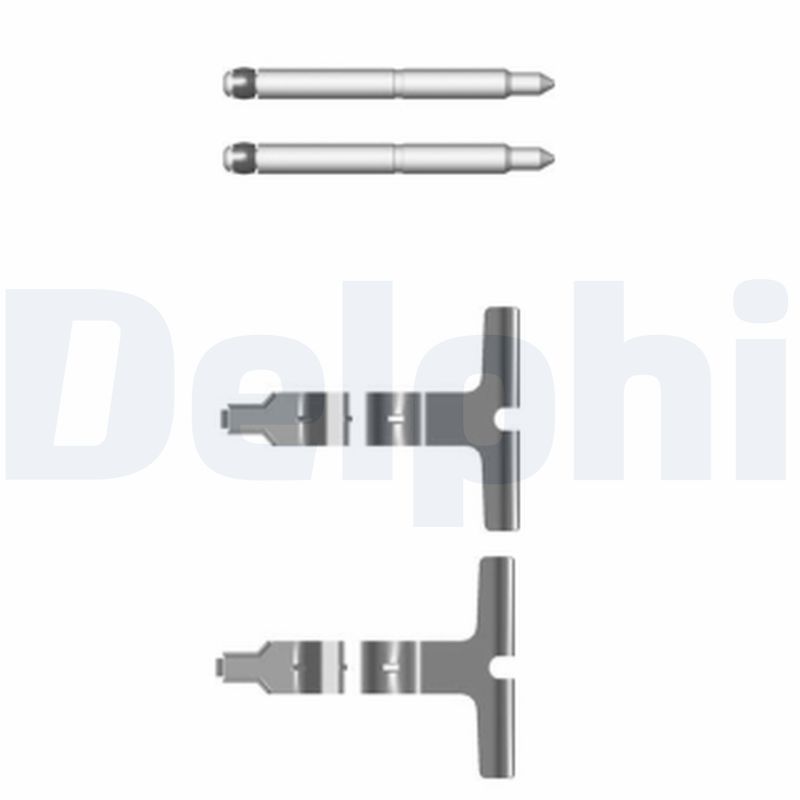 Set accesorii, placute frana LX0427 DELPHI