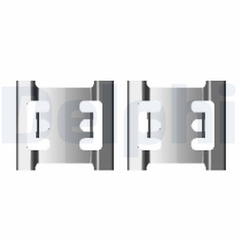 Set accesorii, placute frana LX0428 DELPHI