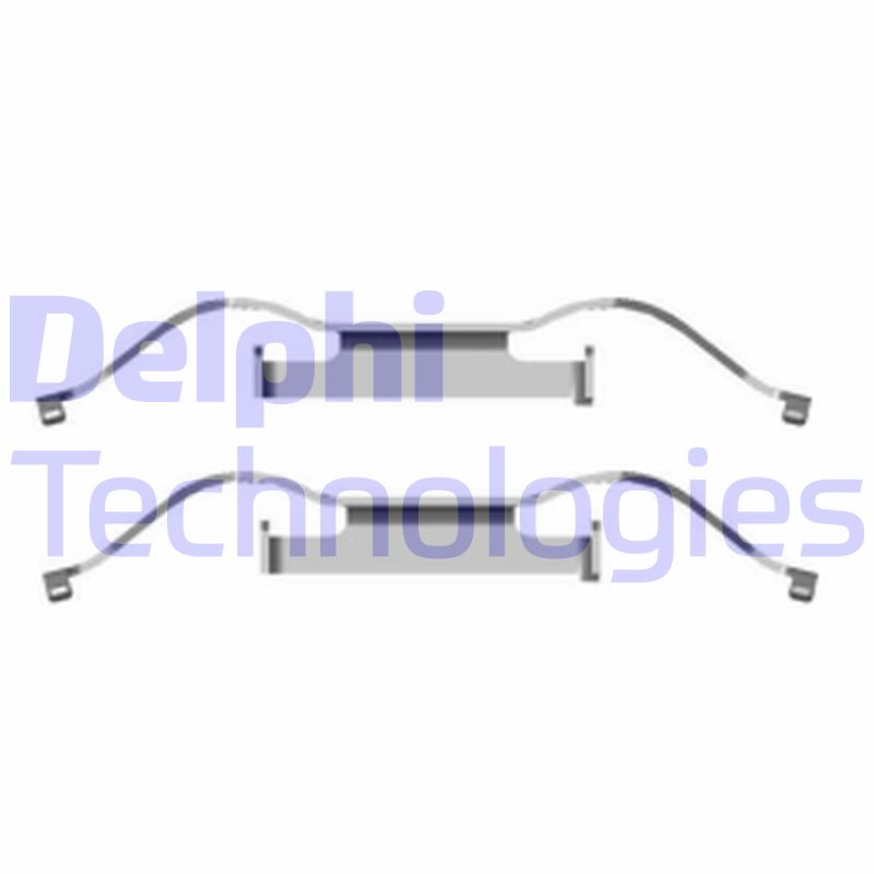 Set accesorii, placute frana LX0440 DELPHI