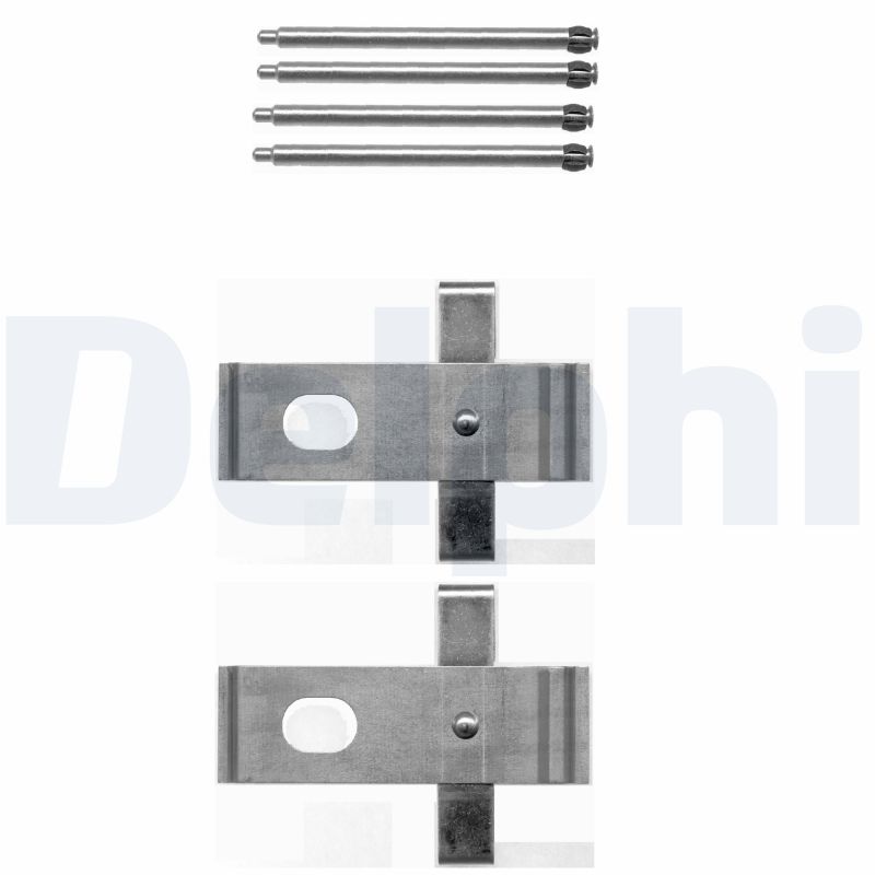 Set accesorii, placute frana LX0443 DELPHI