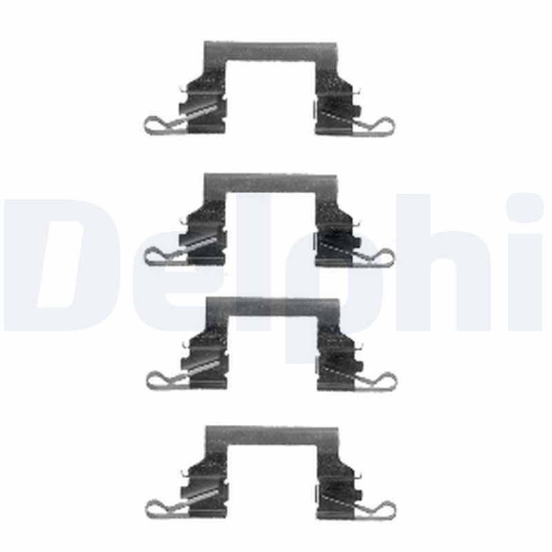 Set accesorii, placute frana LX0445 DELPHI