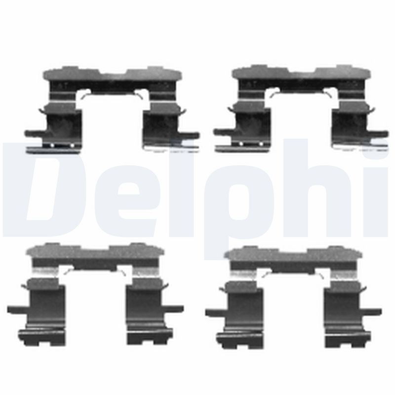 Set accesorii, placute frana LX0447 DELPHI