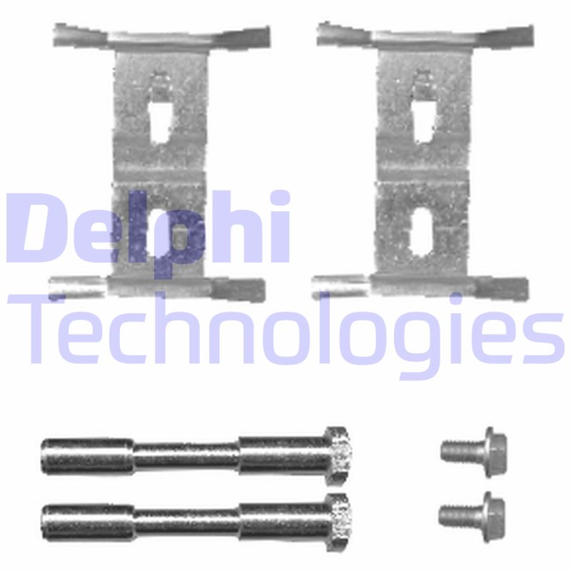 Set accesorii, placute frana LX0449 DELPHI