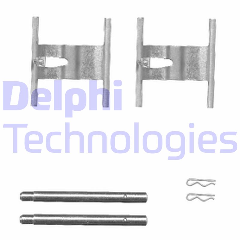 Set accesorii, placute frana LX0450 DELPHI