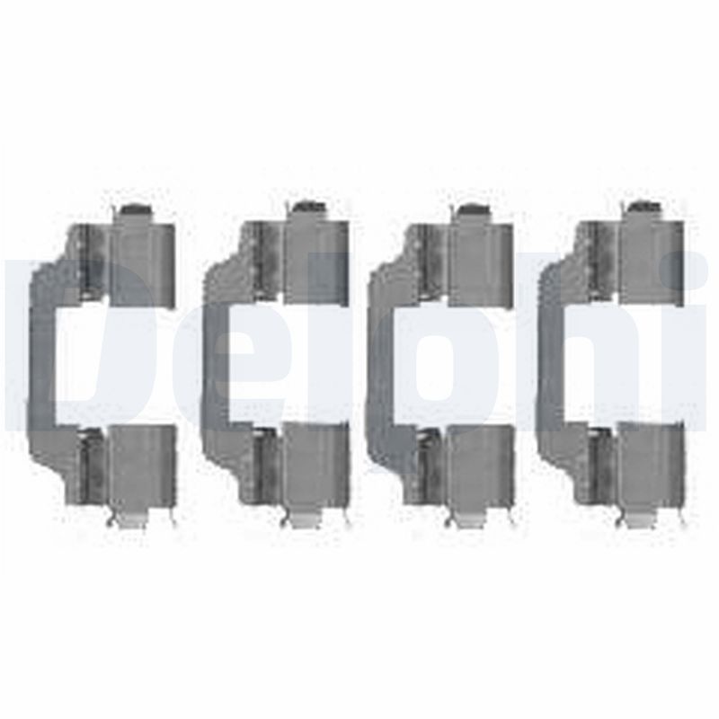 Set accesorii, placute frana LX0458 DELPHI