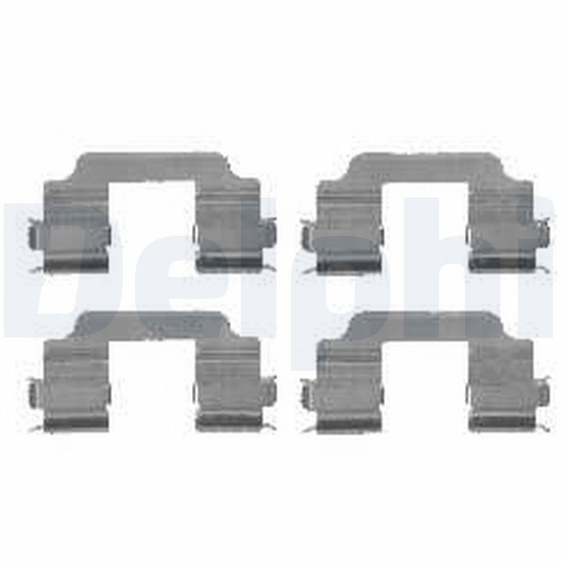 Set accesorii, placute frana LX0459 DELPHI