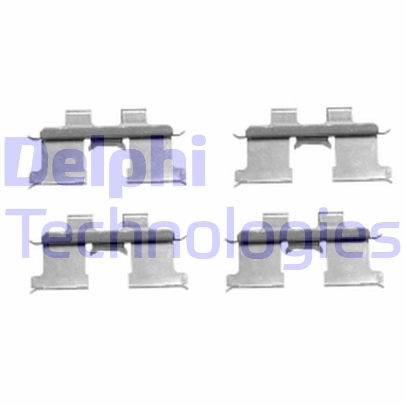 Set accesorii, placute frana LX0467 DELPHI