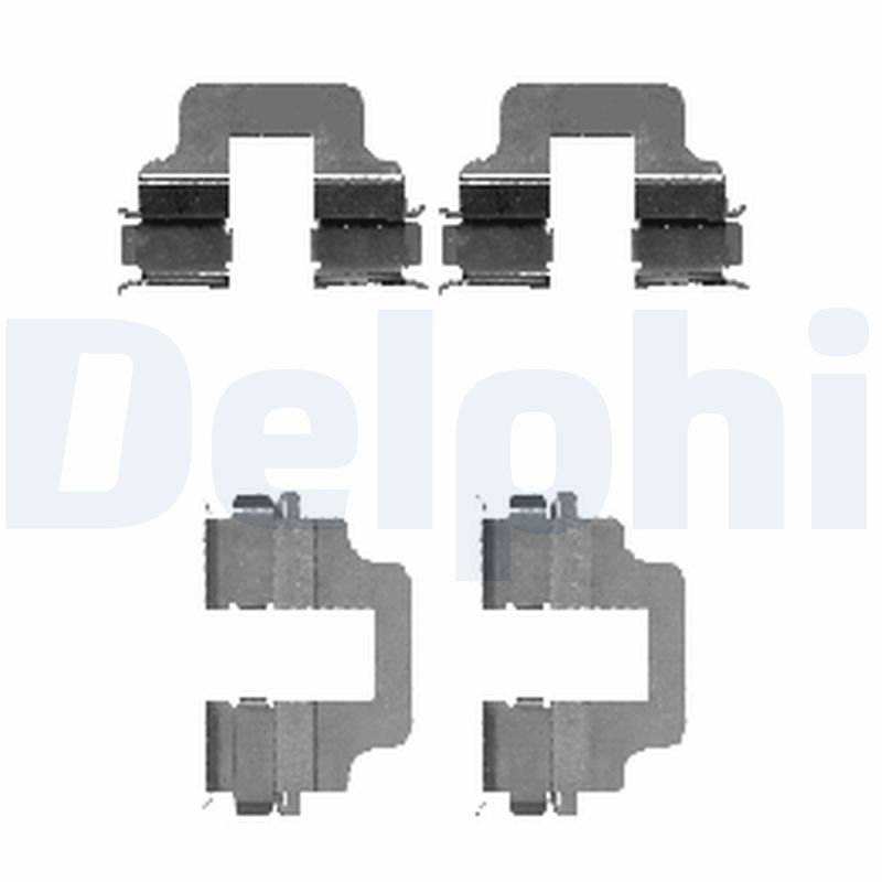 Set accesorii, placute frana LX0473 DELPHI