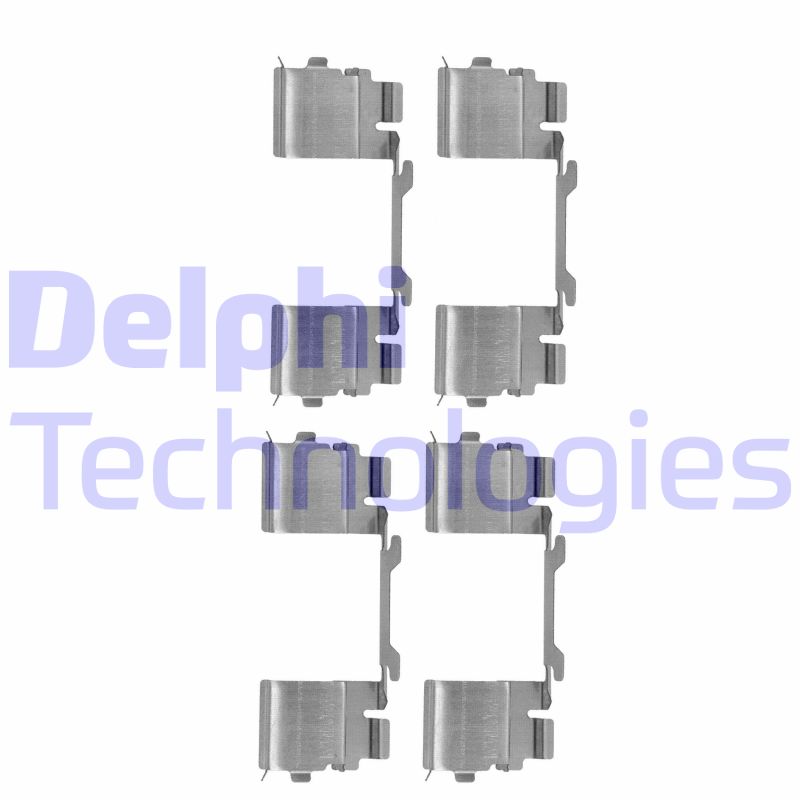 Set accesorii, placute frana LX0479 DELPHI