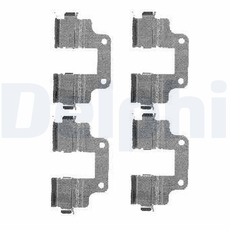 Set accesorii, placute frana LX0485 DELPHI
