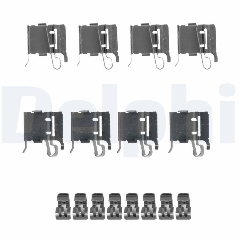 Set accesorii, placute frana LX0491 DELPHI