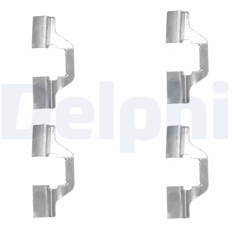 Set accesorii, placute frana LX0492 DELPHI