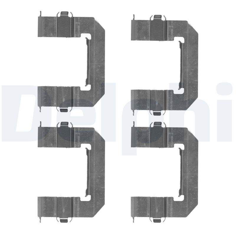 Set accesorii, placute frana LX0501 DELPHI