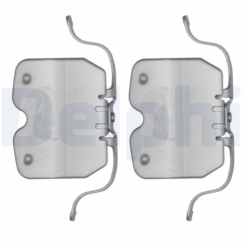 Set accesorii, placute frana LX0504 DELPHI