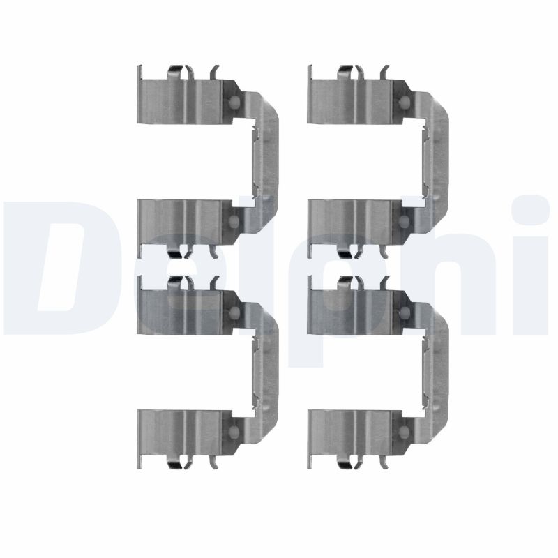 Set accesorii, placute frana LX0510 DELPHI