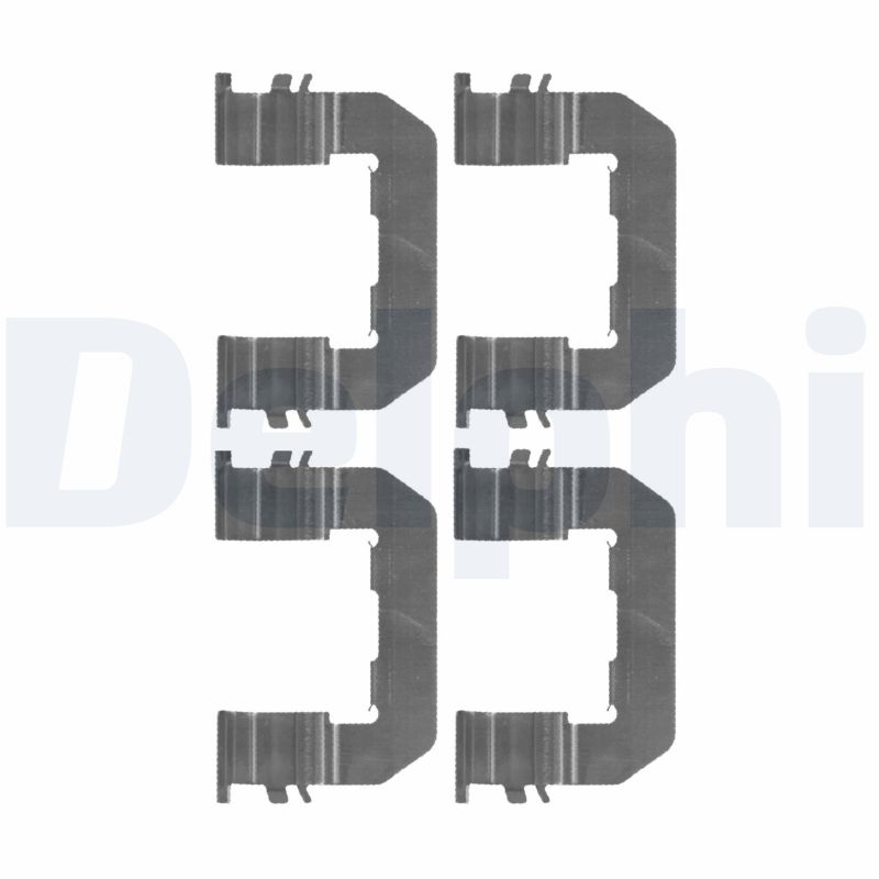 Set accesorii, placute frana LX0514 DELPHI