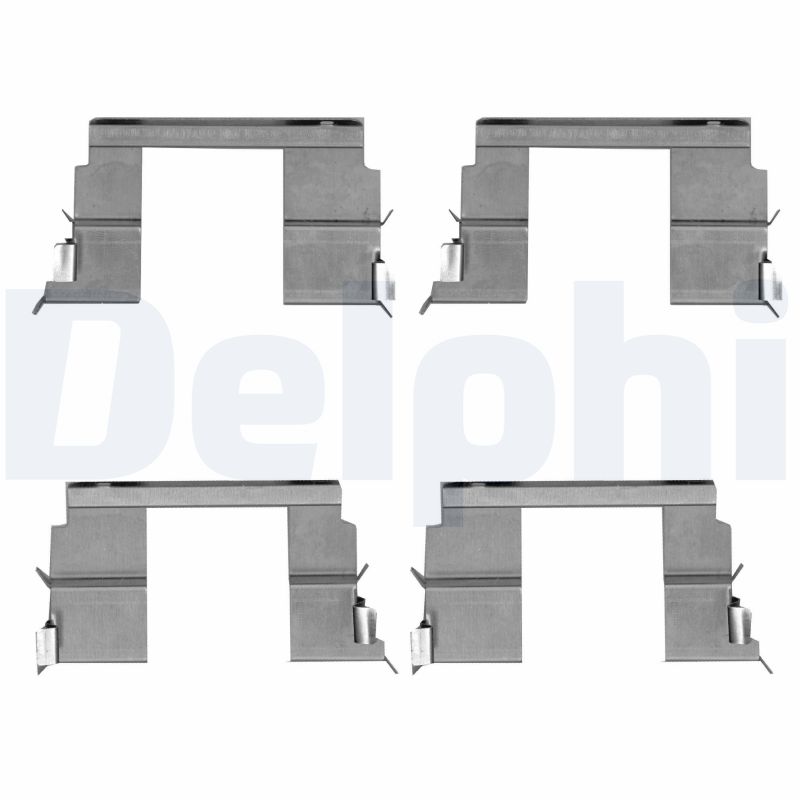 Set accesorii, placute frana LX0516 DELPHI