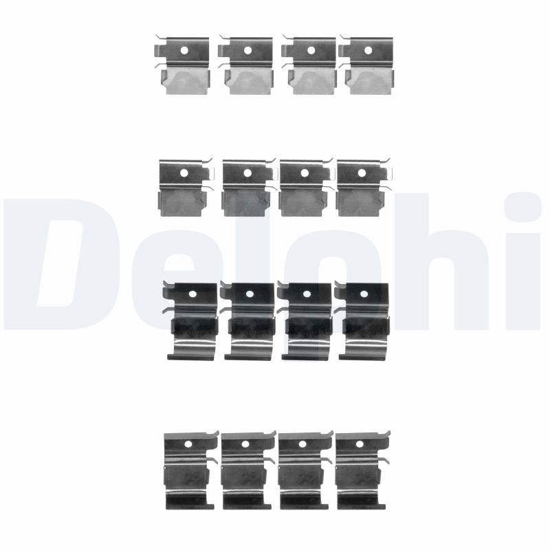 Set accesorii, placute frana LX0526 DELPHI