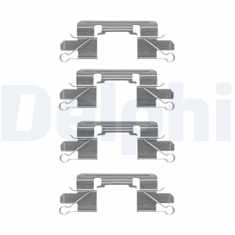 Set accesorii, placute frana LX0528 DELPHI