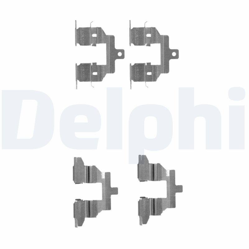 Set accesorii, placute frana LX0531 DELPHI