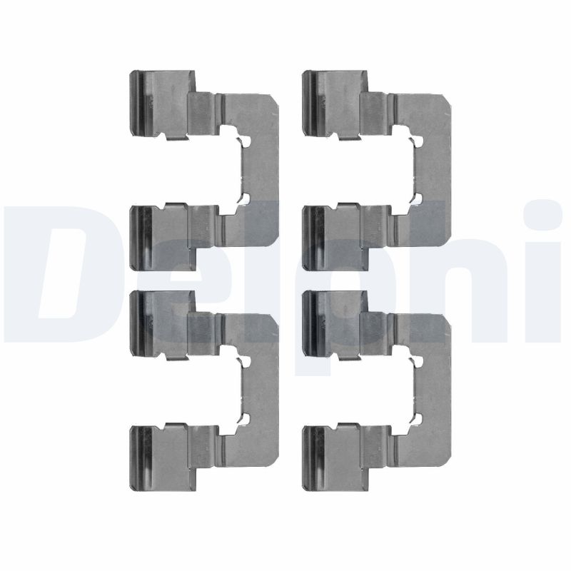 Set accesorii, placute frana LX0534 DELPHI