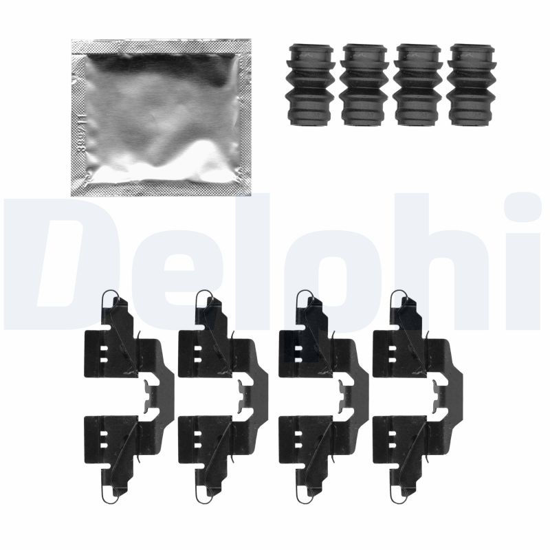 Set accesorii, placute frana LX0550 DELPHI