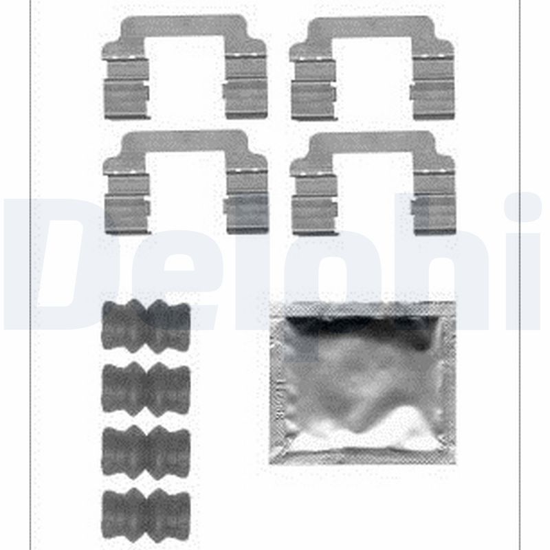Set accesorii, placute frana LX0560 DELPHI