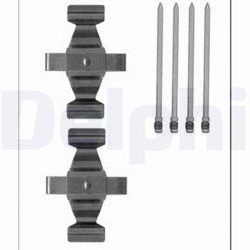 Set accesorii, placute frana LX0566 DELPHI