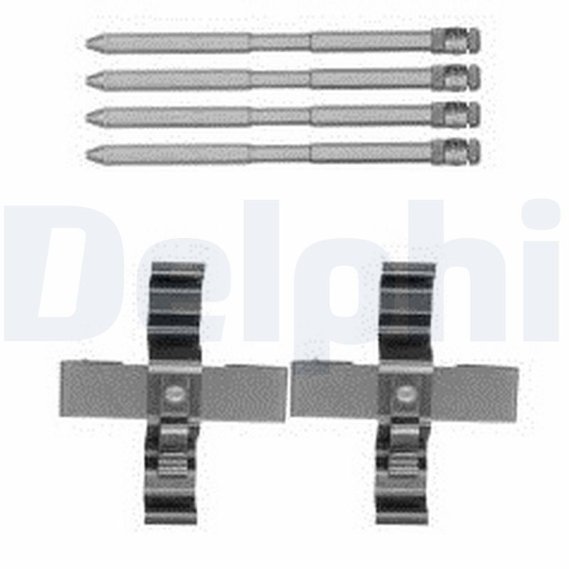 Set accesorii, placute frana LX0569 DELPHI