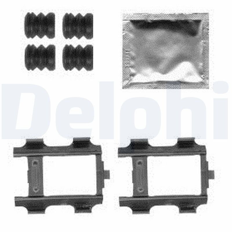 Set accesorii, placute frana LX0575 DELPHI