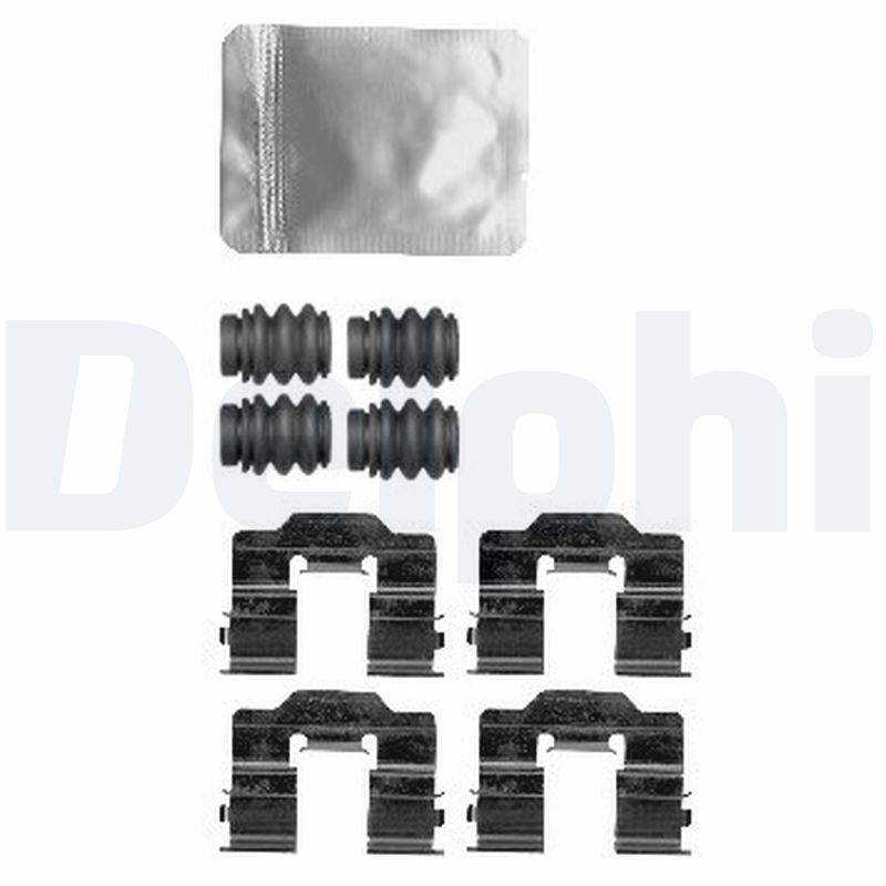 Set accesorii, placute frana LX0581 DELPHI