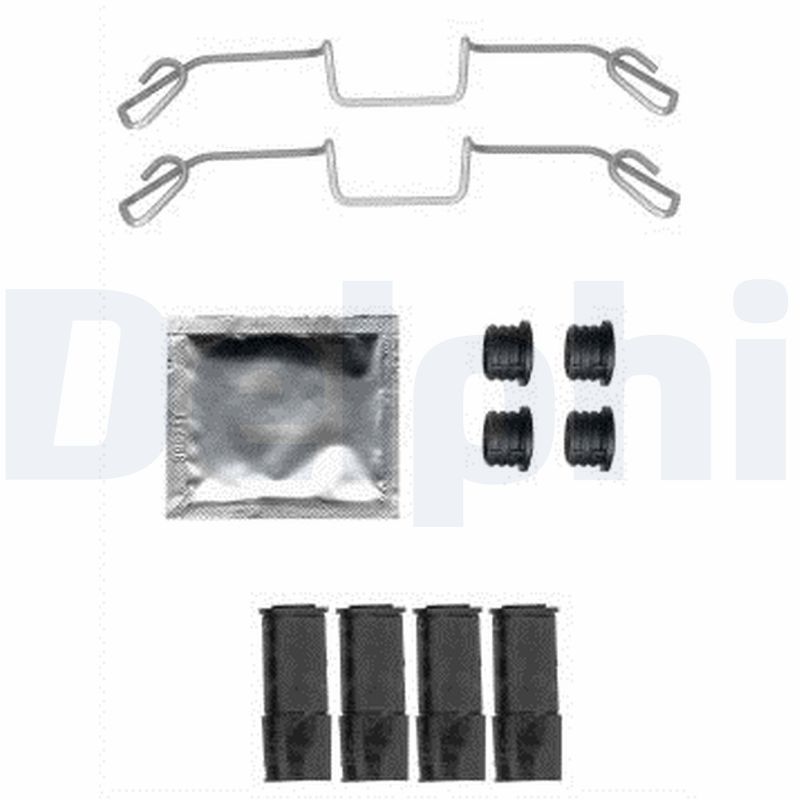 Set accesorii, placute frana LX0583 DELPHI